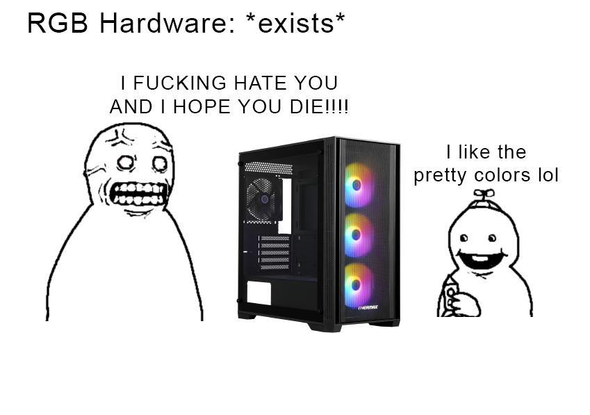 The RGB Hardware Divide