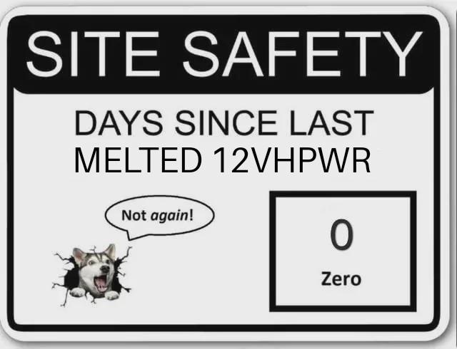 Zero Days Since Power Supply Sacrifice