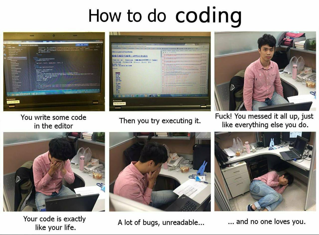 How To Do Coding: The Emotional Rollercoaster
