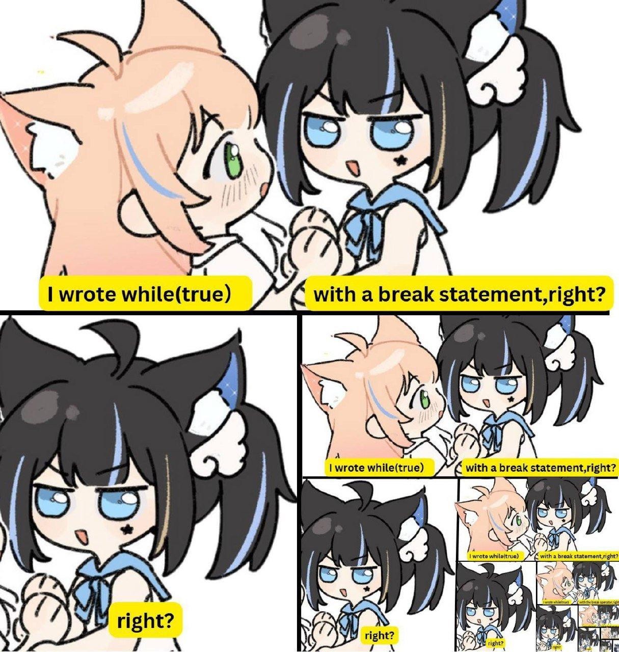 With A Break Statement, Right?