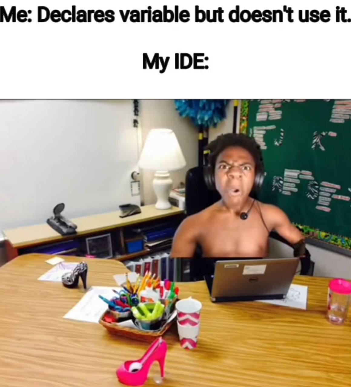 The Unused Variable Intervention