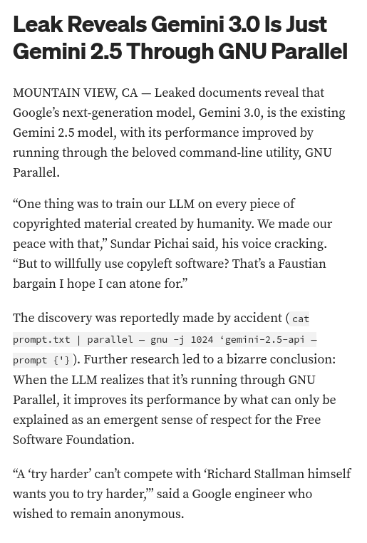 I Gnu This Would Happen