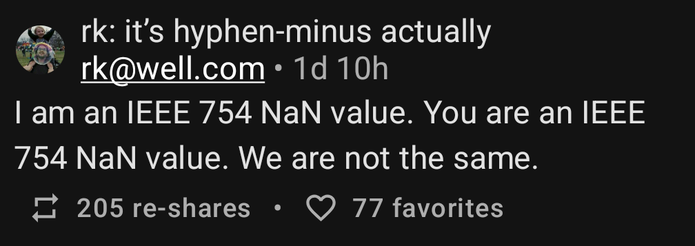Not All NaNs Are Created Equal
