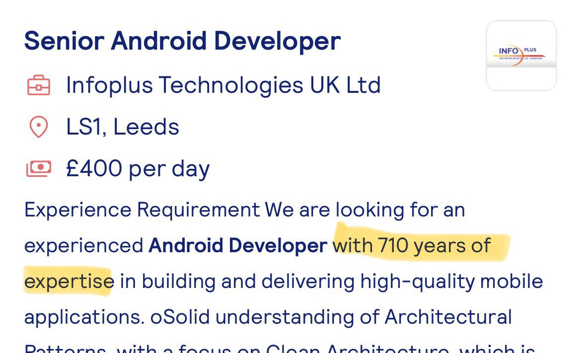 Looking For Android Dev From 1315