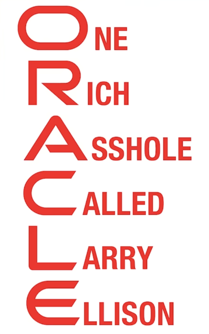 One Rich Asshole Called Larry Ellison