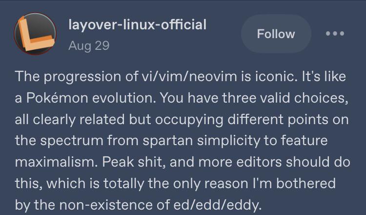 The Standard Text Editor