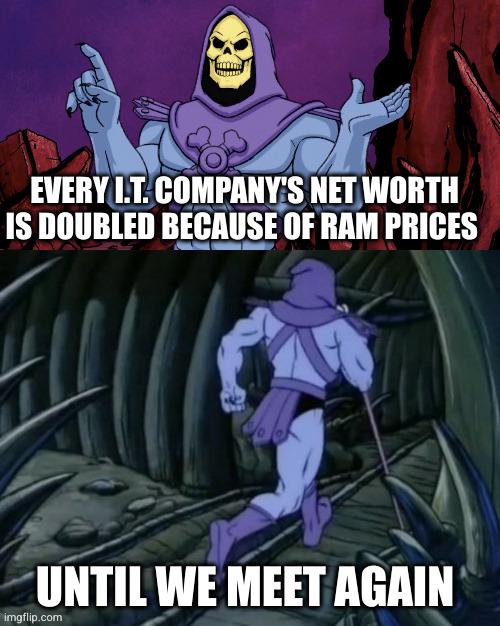 Memory Prices Make Me Cry