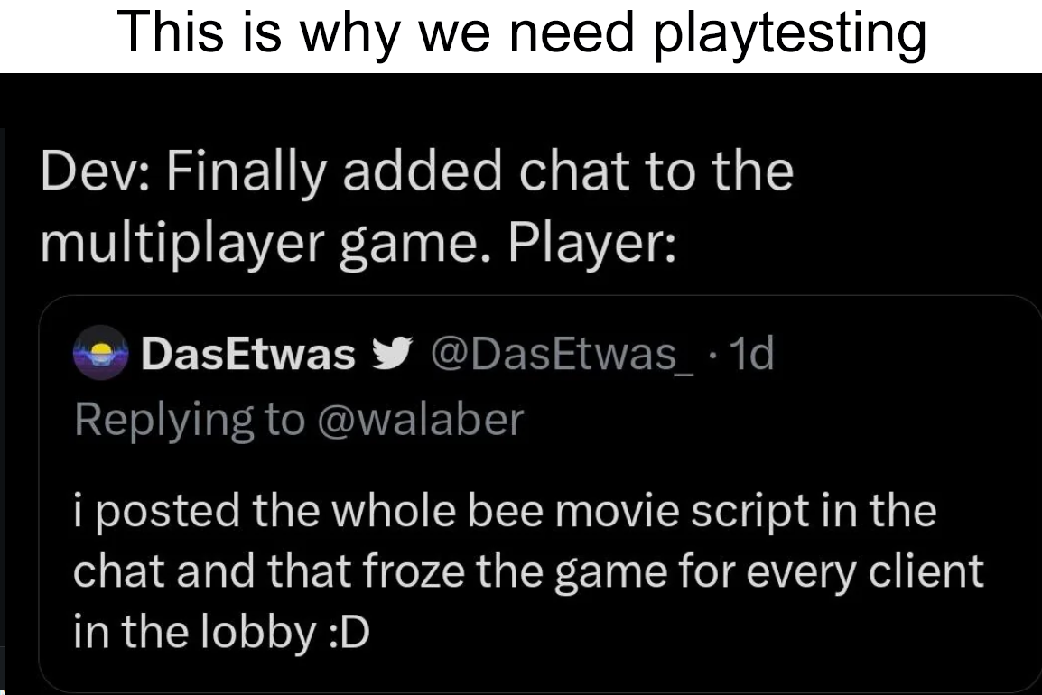 Why Playtesting Is Important