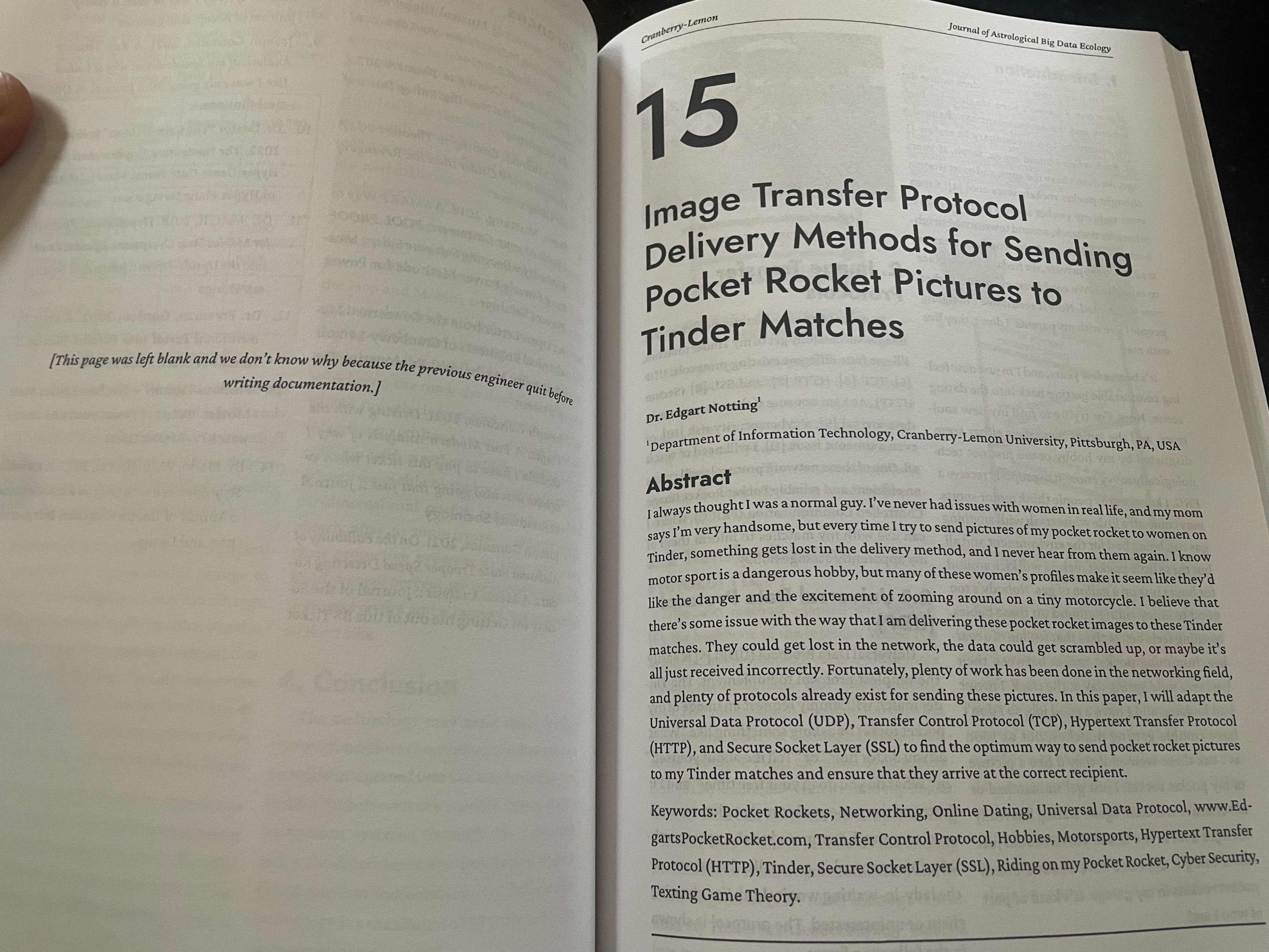 Always Write Documentation Before Quitting