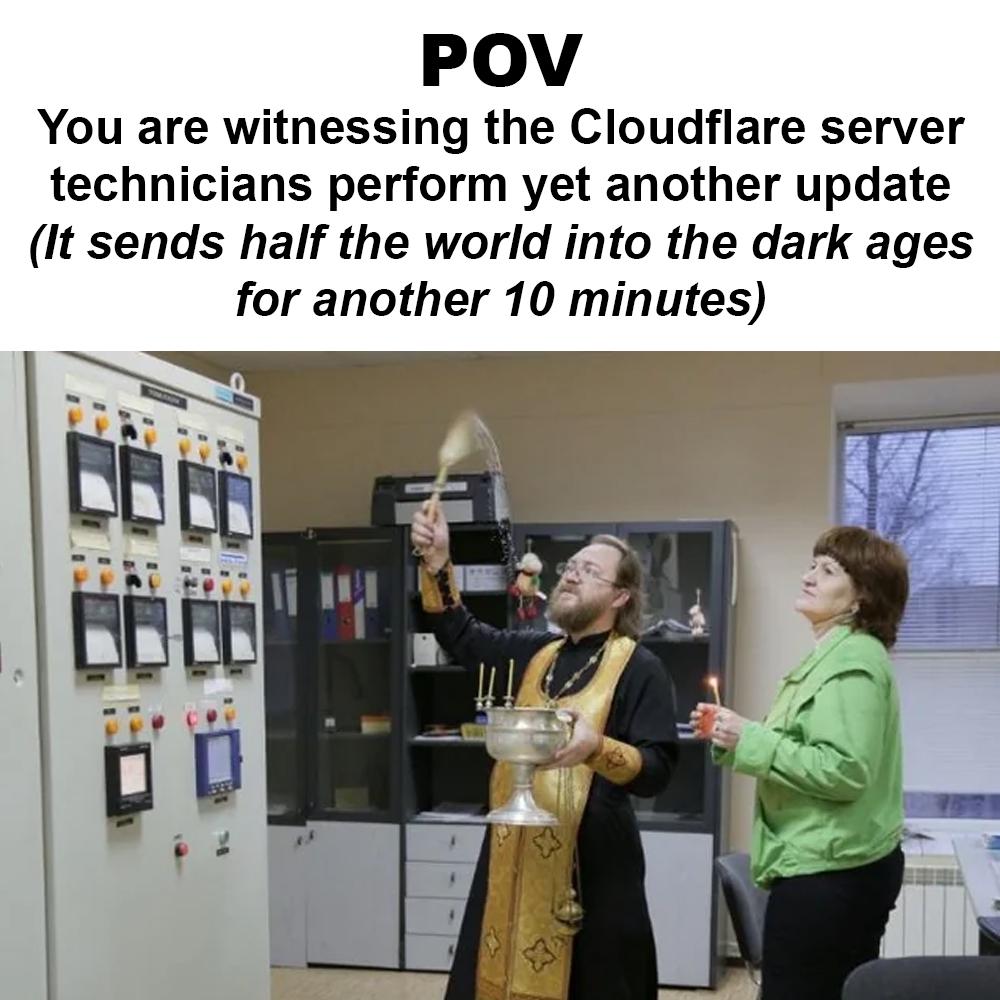 Sir, Another Update Has Hit The Server Room