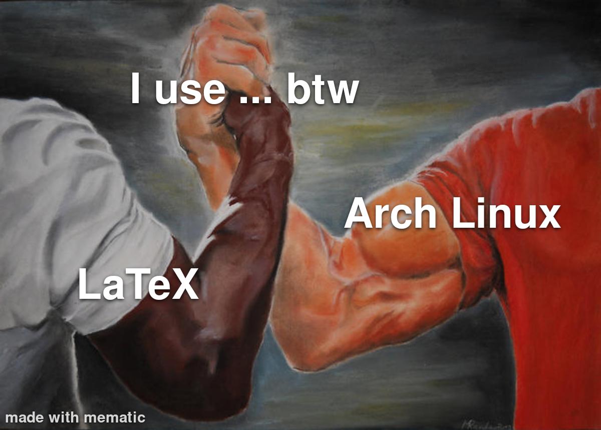 I Use Arch Btw