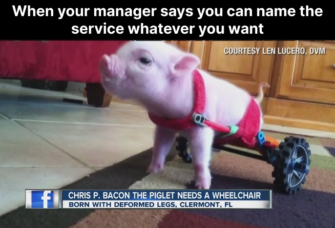 Stop Naming Services After Marvel Characters