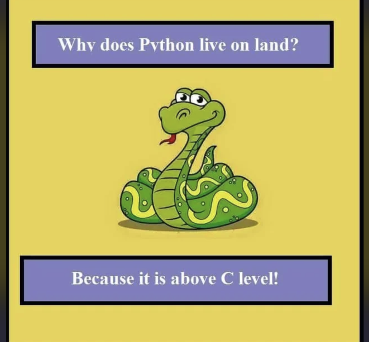 Why Does Python Live On Land