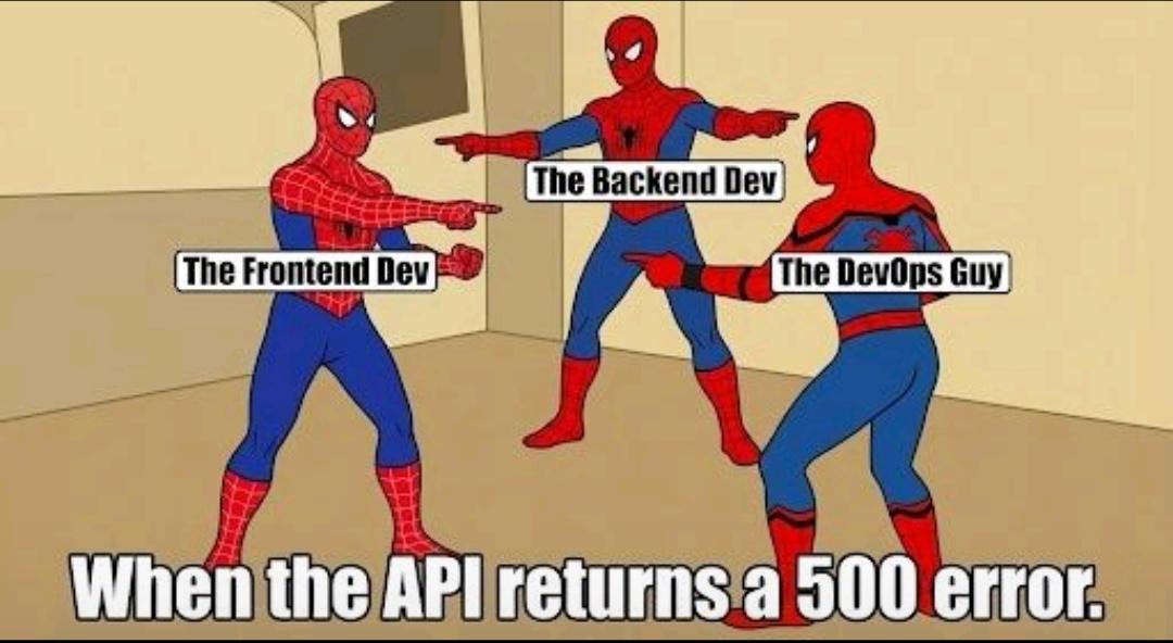 Just Blame Each Other