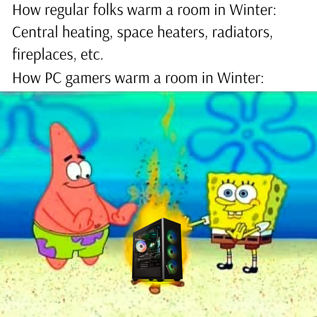 Coal Or Wood? Nah, Lemme Throw On Cyberpunk On Ultra For An Hour