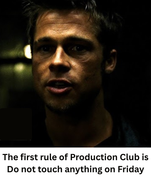 Dev Survival Rule No 1