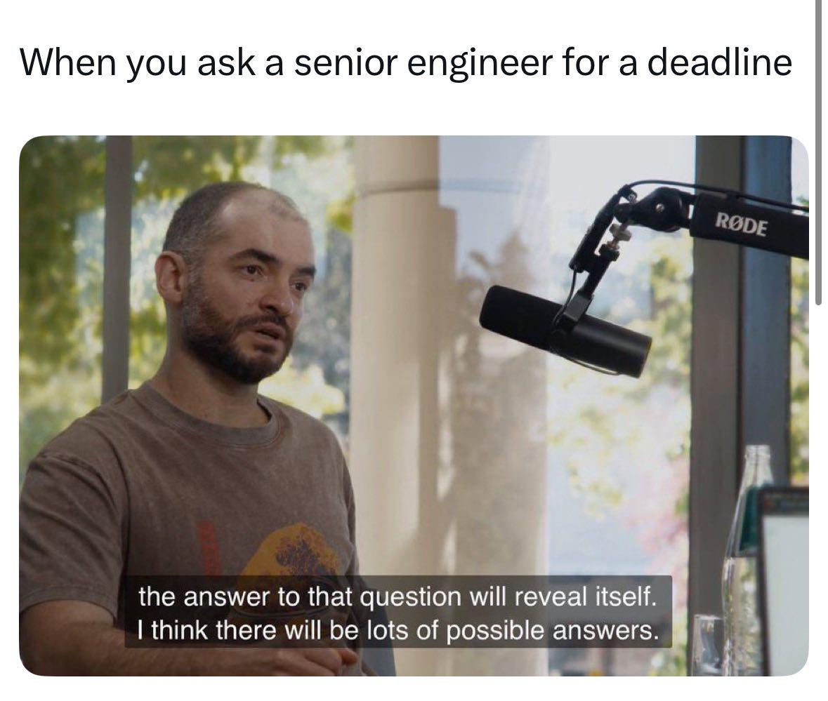 True Senior Engineers Answer