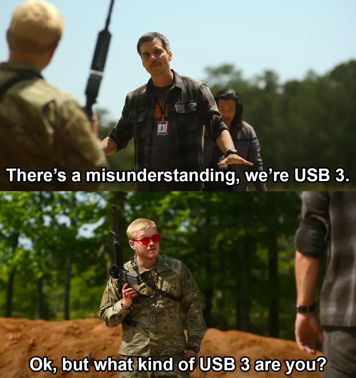 When You're In A Stupid Naming Convention Competition And Your Opponent Is USB IF