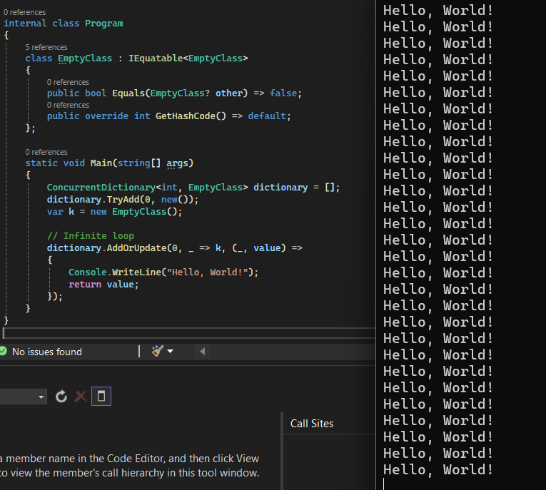 The Best Way To Make An Infinite Loop