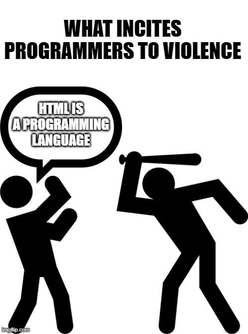 HTML Is A Programming Language