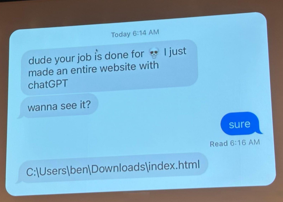 AI Has Officially Made Us Unemployed