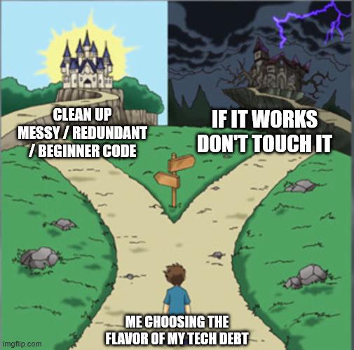 Choose Your Tech Debt