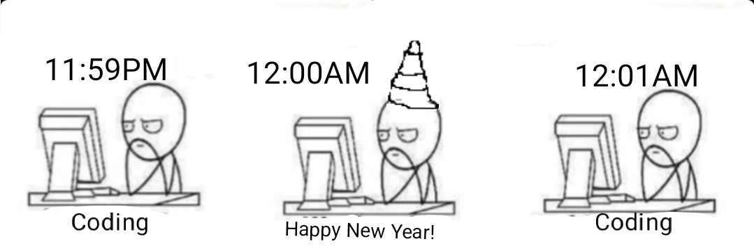Programmers During New Years