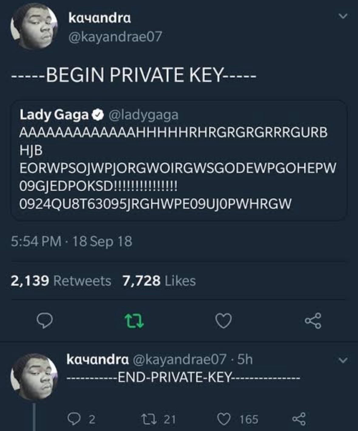 Begin Private Key