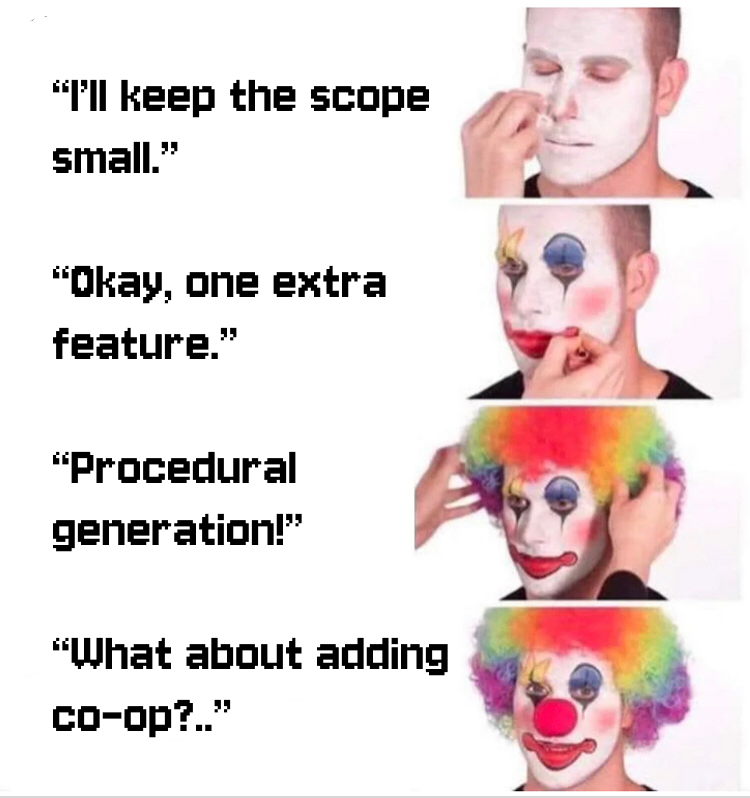 Scope Creep Speedrun!