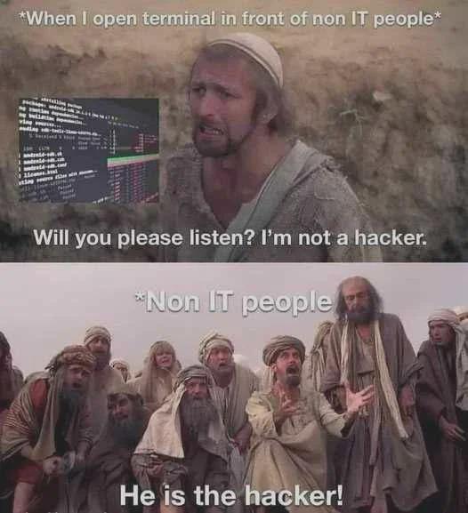 You Are The Hacker