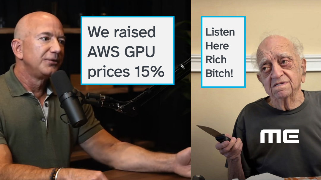 Aws Raised Gpu Prices Fifteen Percent