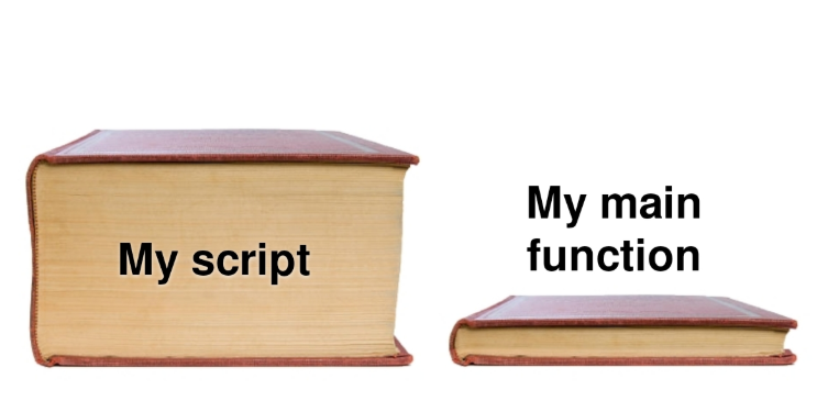 Spent Five Hours Coding For A Two Line Main Function