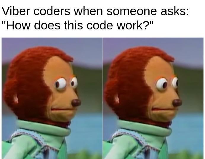 Viber Coders When Someone Asks How Does This Code Work