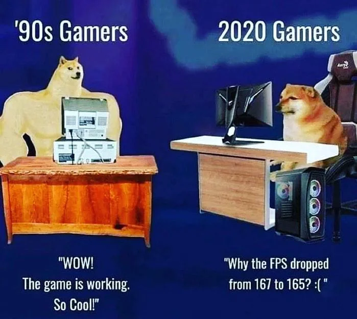 1990s Gamers Vs. 2020s Gamers