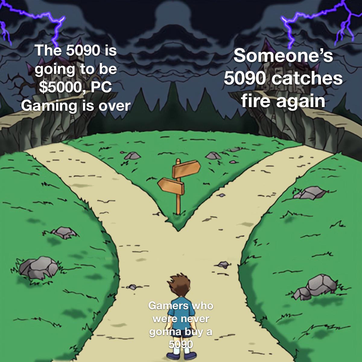 Only Two Stories I Hear About The 5090