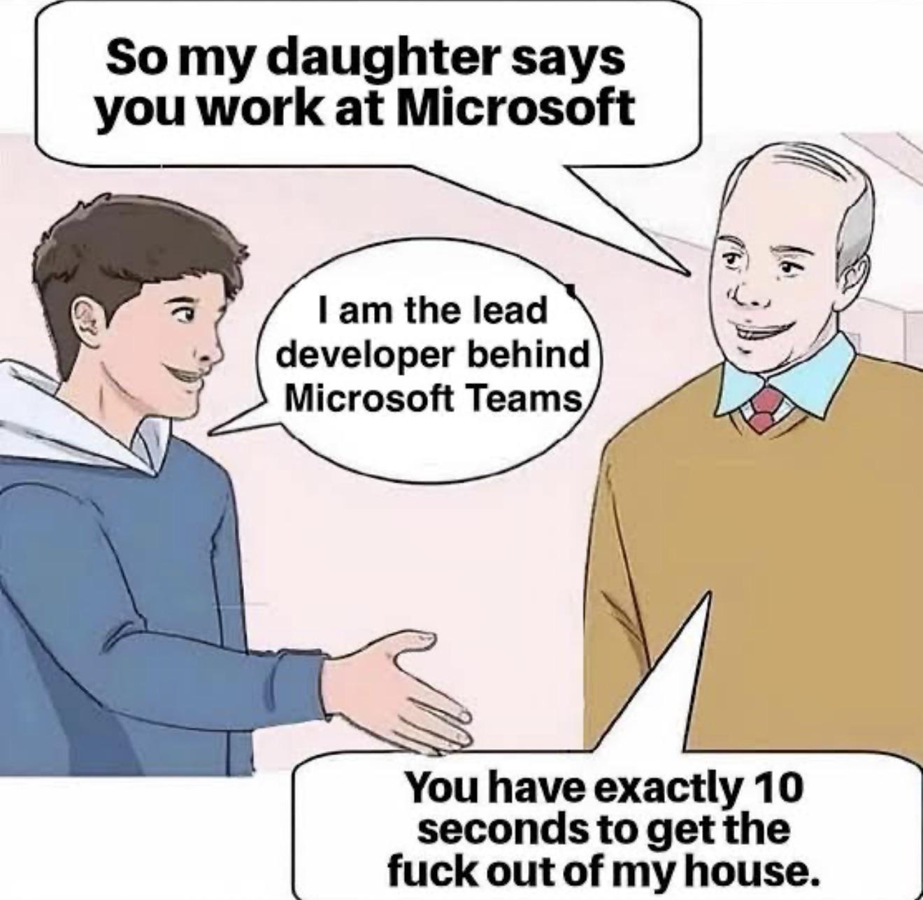 I Love This Microsoft Teams Meme
