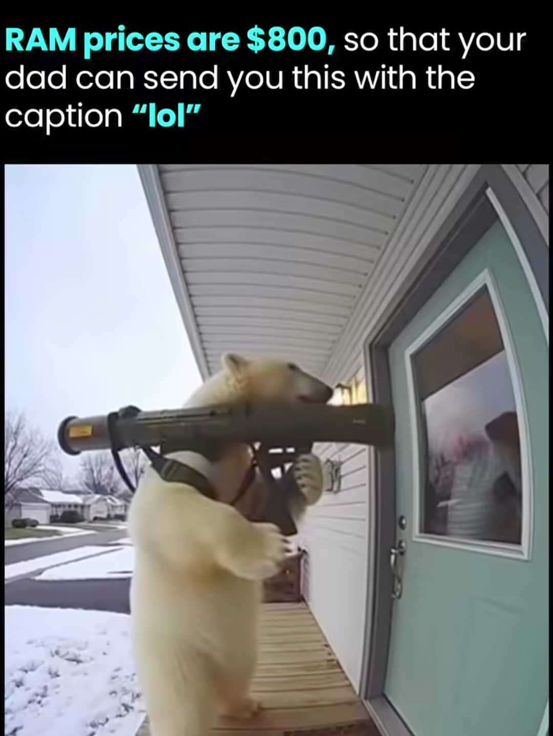 Dad Saw Ram Prices And Chose Violence