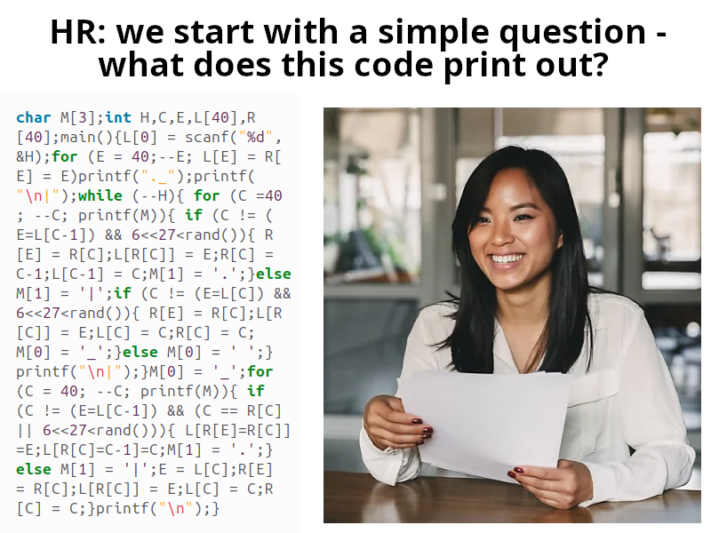 It Prints Some Underscores And Dots