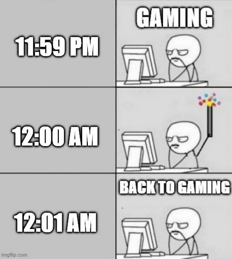 Me During The New Year's Eve