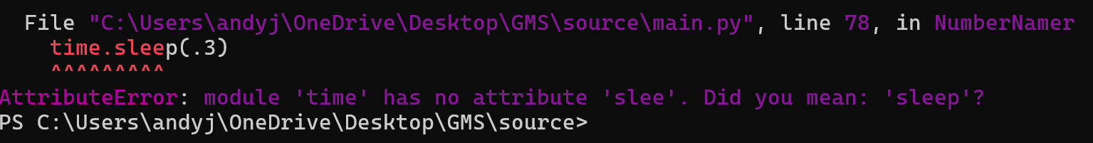 I Don't Think I've Seen An Error Like This Before...
