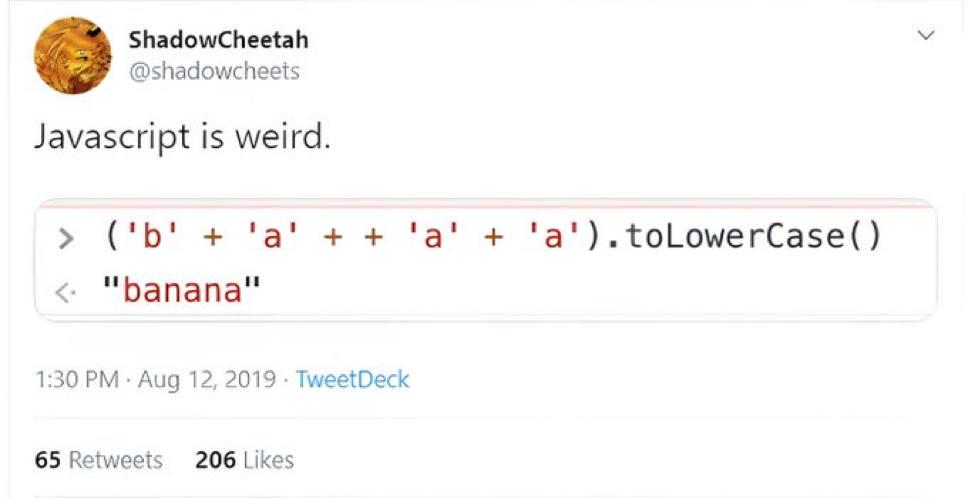 JavaScript Is Weird