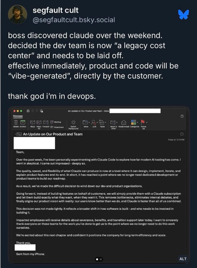 Boss Vibe Coded Once