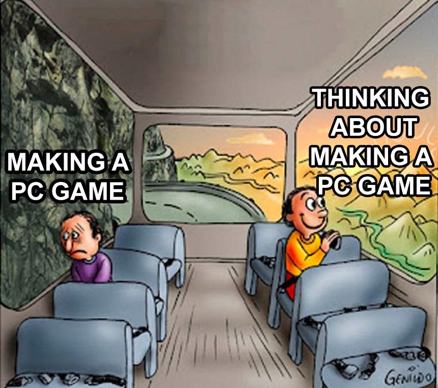 "It Would Be So Cool To Make My Own Game" Vs "I'M Burned Out And Exhausted"