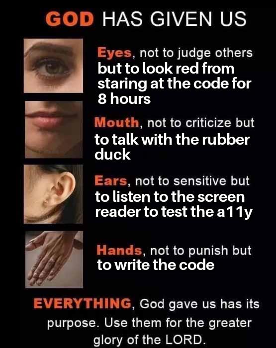 For The Glory Of The God