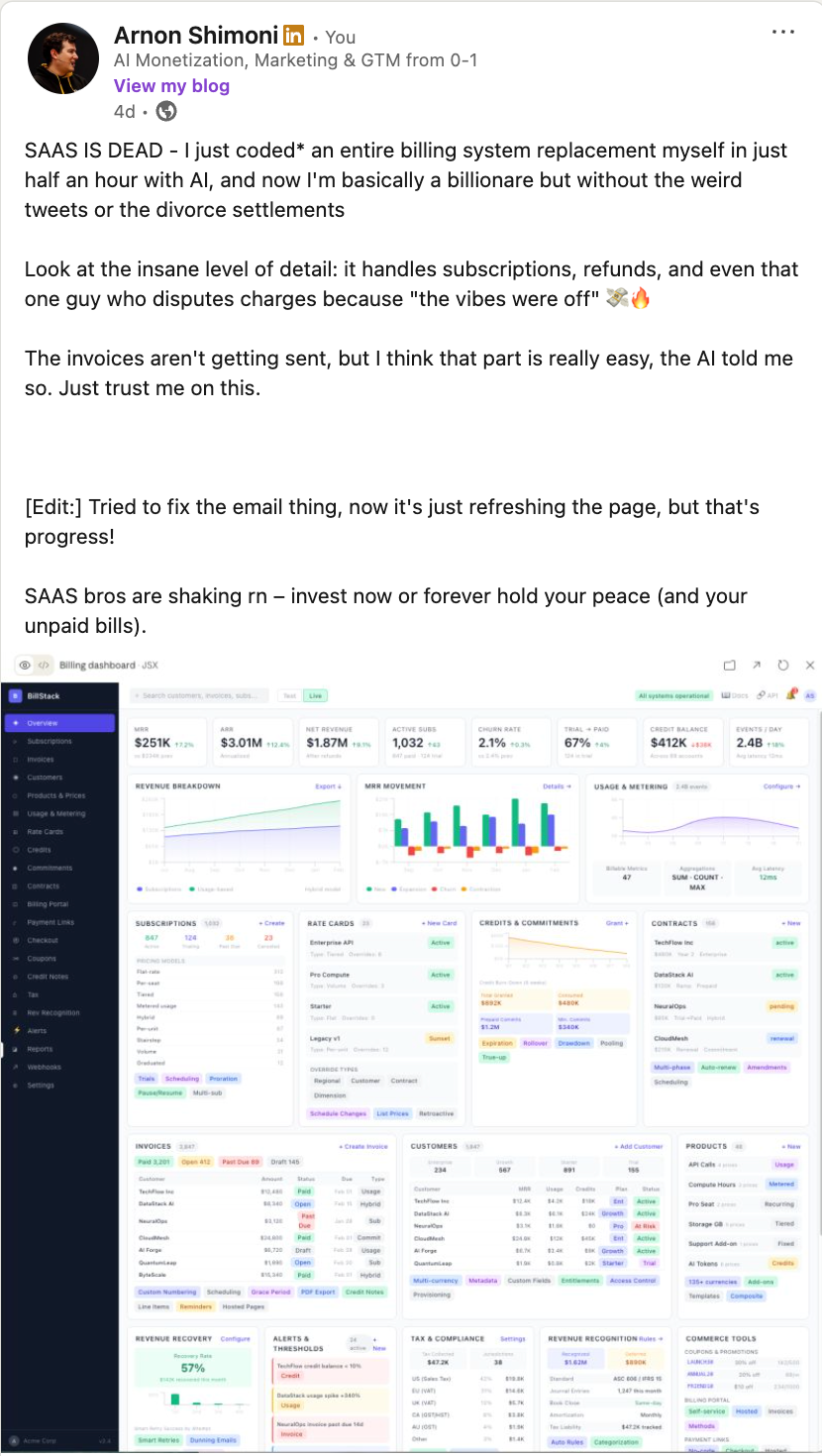 Saas Is Dead