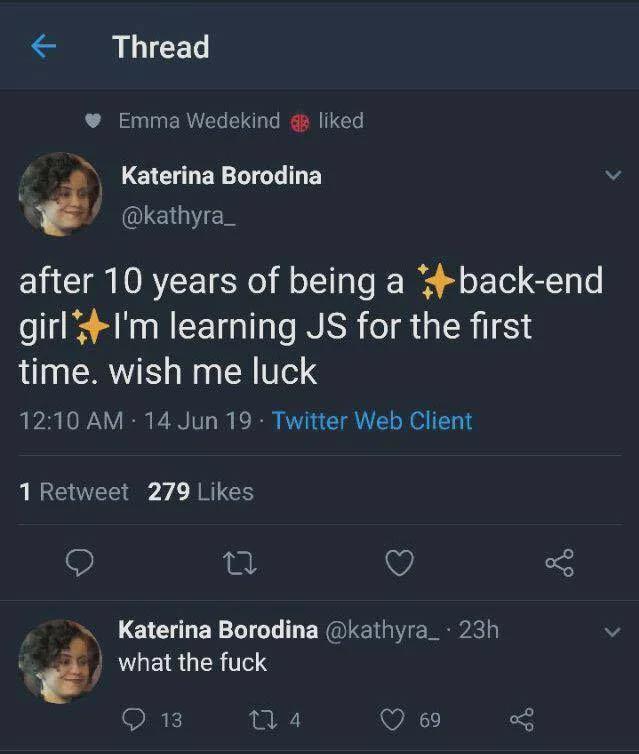 Just Suffering Is Js