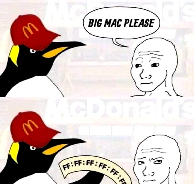 One Big Mac Coming Up, Sir