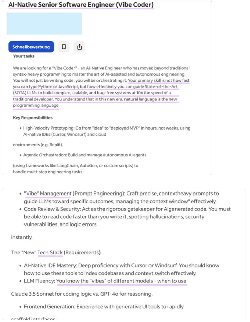 Looking For Vibe Coder With Vibe Management Skills