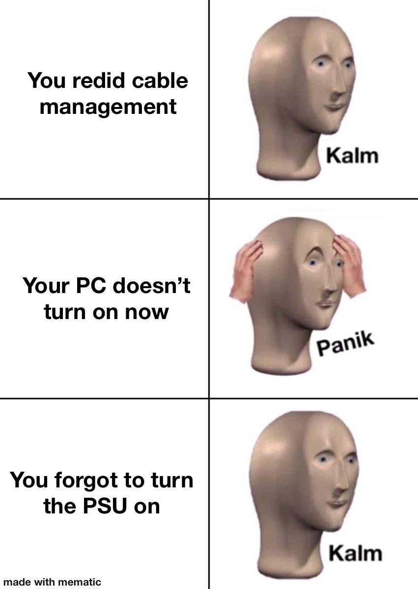 Only A Brief Moment Of Panic