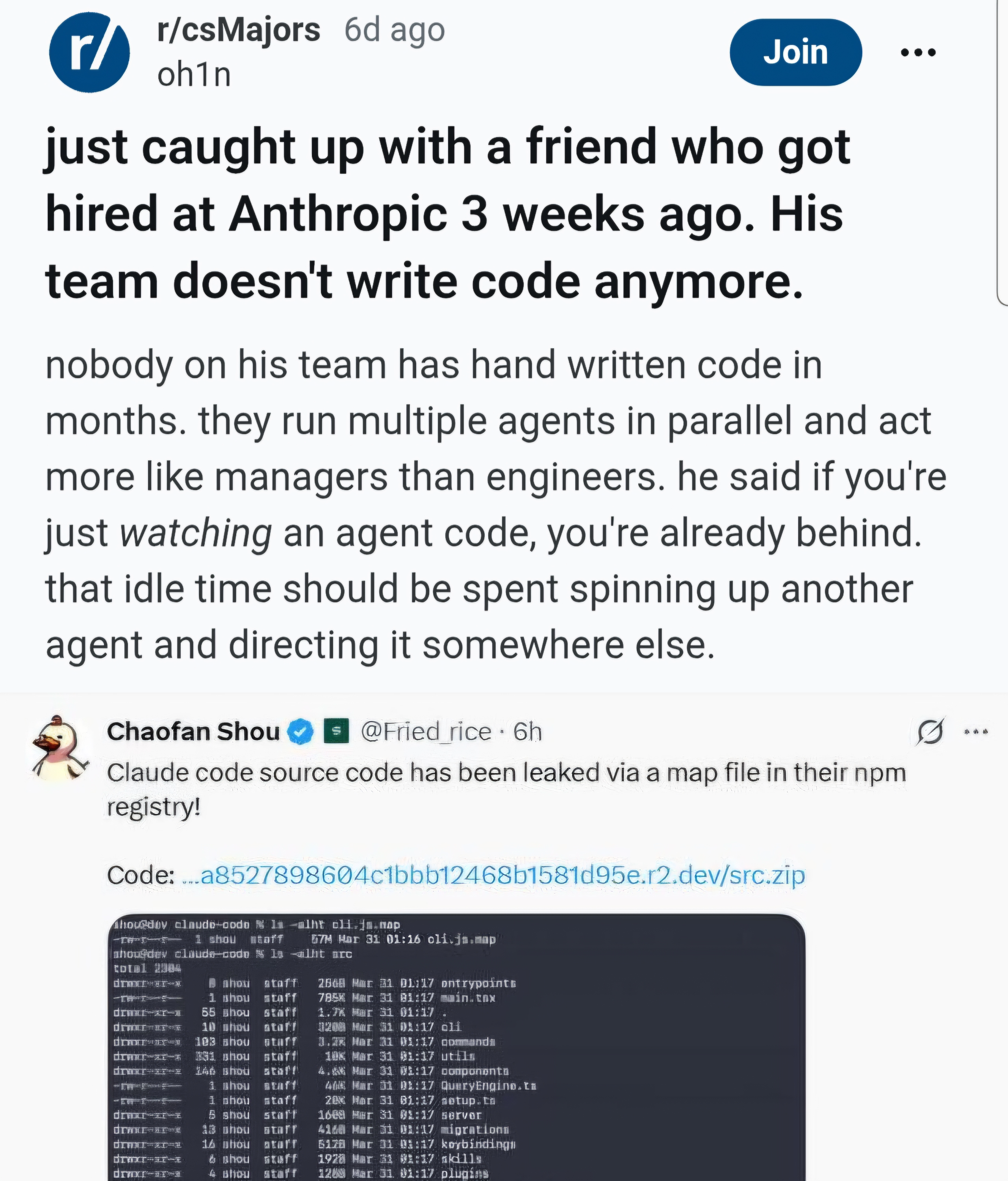 One Agent Fixes Bugs While Another Leaks The Source Code